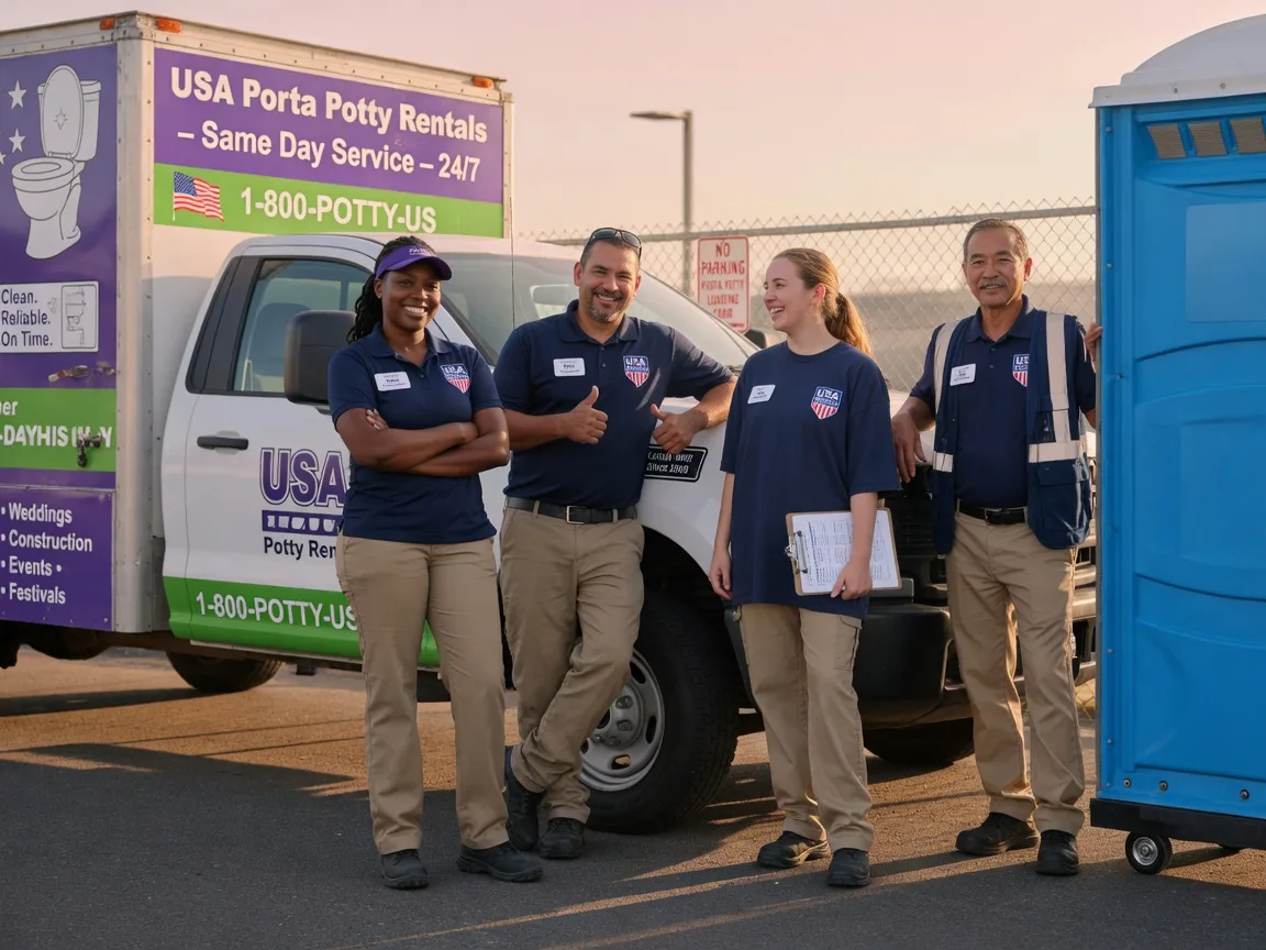 Porta Potty Rental company in Proctorville, NC